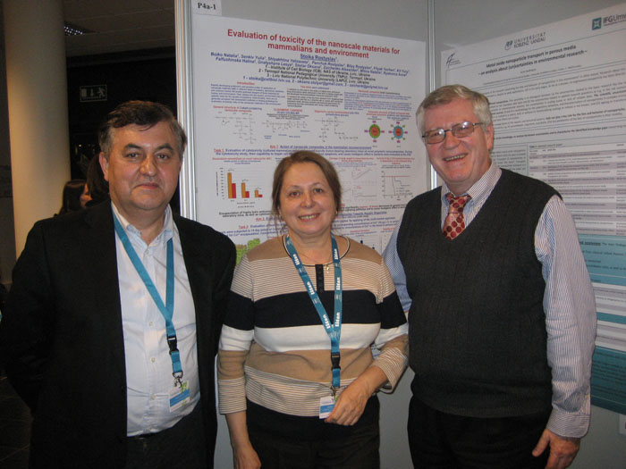 STCU Delegation finds opportunities at Third International Conference on Safe Production and Use of Nanomaterials NANOSAFE 2012