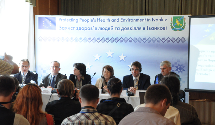 STCU Participates in inauguration of the EU funded project for Ivankiv located near Chernobyl Exclusion Zone