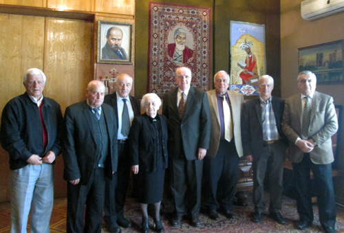 Meeting with the President of the National Academy of Sciences of Georgia