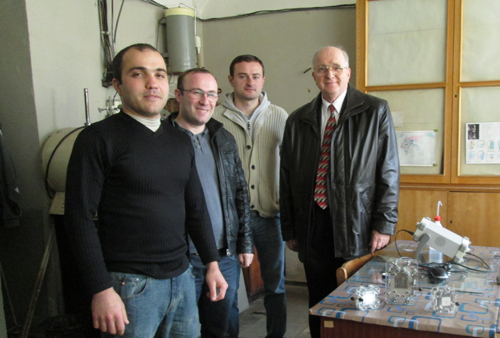 Georgia Meeting with the Director of Institute of Metallurgy and Materials