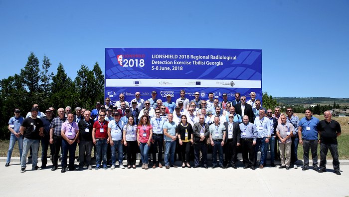 The first South East and Eastern Europe (SEEE) Regional Radiological Detection Exercise LIONSHIELD was hosted in Tbilisi between 5 and 8 June 2018