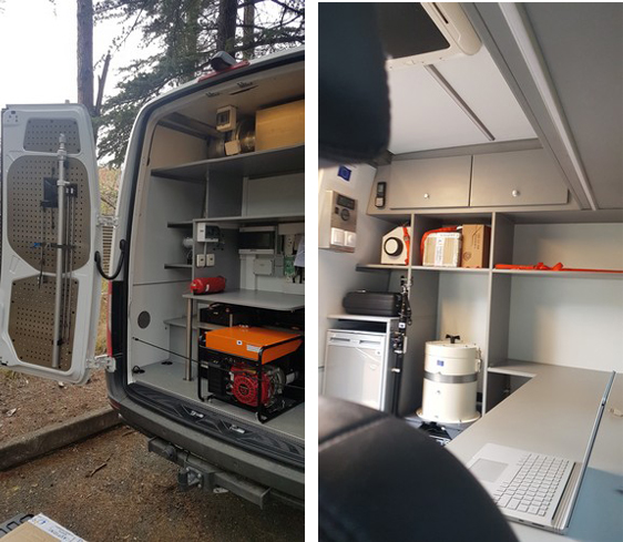 The Georgian Radiation Regulatory Authority (LEPL Agency of Nuclear and Radiation Safety) receives European Union-Funded Mobile Laboratory