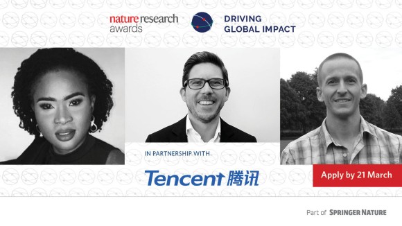 Nature Research Awards for Driving Global Impact